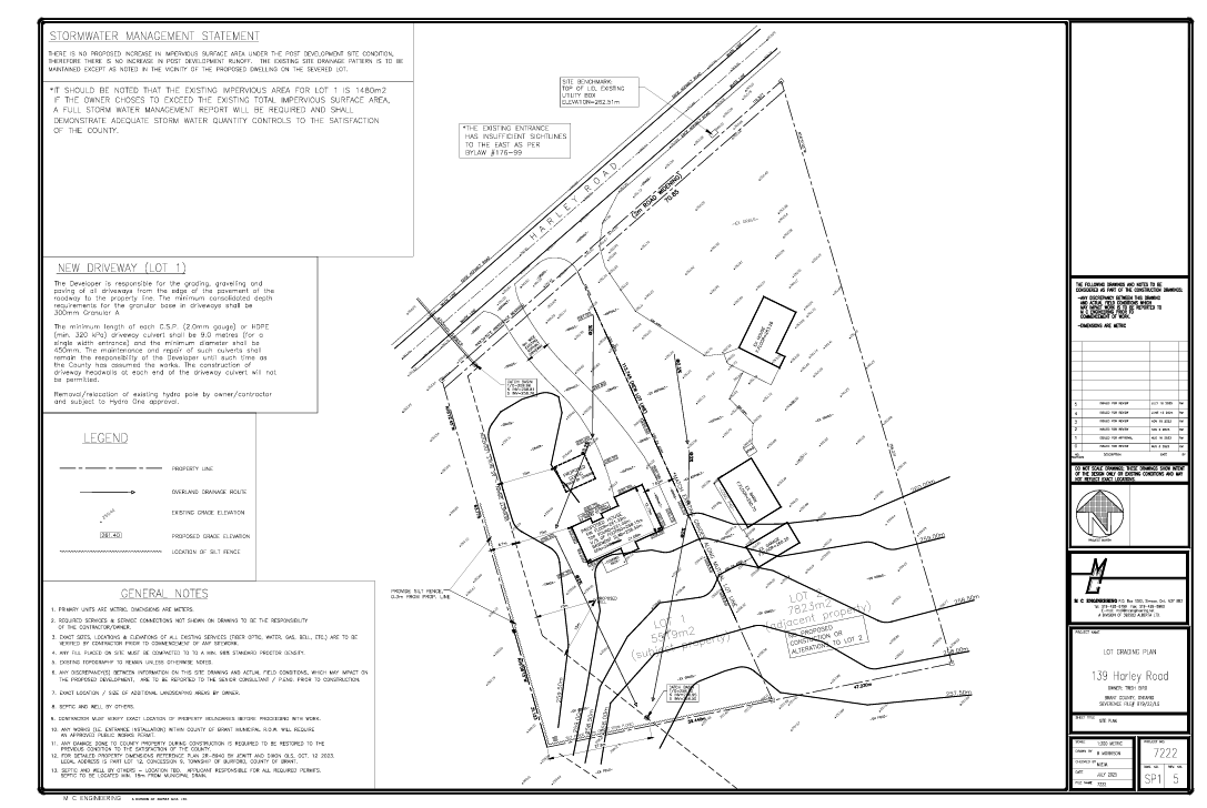Lot Grading Plan preview